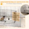 PawHut Puppyren, 61 cm hoog, 8-delig, zelfbouwsysteem voor Productafbeelding-voorbeeld 7