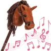 Hobbypferd Tête de cheval sur tige Son peluche marron Voir les images du produit 14