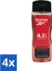 Reebok - Activate Your Senses - Duschgel - 4 in 1 - 400 ml Produktbild-Vorschau 1