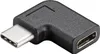 goobay 90° Adapter USB C auf USB C schwarz (Bulk) Produktbild-Vorschau 2