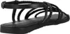 Gioseppo ORLAND Damen Schwarz Sandalen Flach Leder Produktbild-Vorschau 3