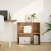vidaXL Bücherregal Artisan-Eiche 80x30x77 cm Holzwerkstoff Produktbild-Vorschau 3