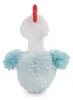 A plush toy chicken is shown from the back against a white background. Voir les images du produit