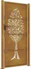 Vidaxl Portail 105x205 cm Acier Corten Arbre Design Voir les images du produit 4