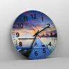 Wanduhr - Rund - Glasuhr - Niederlande Natur Meer Produktbild-Vorschau 4