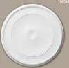Rosone a soffitto Profhome 156044 - Ø 62 cm, bianco, Anteprima dell’immagine prodotto 2