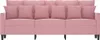vidaXL 3-Sitzer-Sofa Rosa 180 cm Samt Produktbild-Vorschau 3