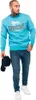 Felpa uomo girocollo regular fit LAWINS Blu/Bianco/Navy L Anteprima dell’immagine prodotto 7
