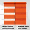 Doppelrollo COLOUR, Orange, 85x150cm Produktbild-Vorschau 8