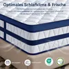 Matrac 180x200, 26 cm, s integrovaným topperom, 7-zónový Náhľad obrázku produktu 10