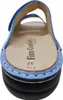 Finn Comfort Sansibar Pantolette Blau Produktbild-Vorschau 3