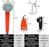 Campingdusche mit Akku, Camping Dusche Outdoor mit 2200 mAh Produktbild-Vorschau 8