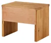 MASSIVMOEBEL24.DE Nachttisch Wildeiche 50x35x40 natur geölt Produktbild-Vorschau 10