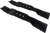 2X 43 CM lame mulching Husqvarna Rider 111B 111B5 R112 C C5 Anteprima dell’immagine prodotto 1