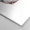 Bilder auf glas - Uhr Schweizer Alpen Wolke - 120x80cm - Produktbild-Vorschau 5