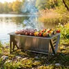 Vilde | Barbecue da campeggio richiudibile - 40x24x17 cm - Anteprima dell’immagine prodotto 6