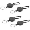 4 pièces Porte-clés extensible avec mousqueton - Support en Voir les images du produit 3