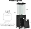 COSTWAY Gas-Heizstrahler 12KW, winddichter Produktbild-Vorschau 7