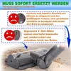 Ersatz-Ballrad + Staubsaugerkopfanschluss für Dyson V10 V11 Produktbild-Vorschau 6