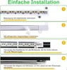 Instructions for installing an LED plant grow light. Produktbild-Vorschau