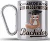 Trendation - Bachelor Geschenk Abschluss Edelstahl Tasse Produktbild-Vorschau 1