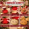 Hand-Pie-Formen 6-teilig, Mini-Pie-Teigformer für gefülltes Produktbild-Vorschau 5