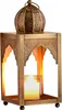 Marrakesch orientalische Laterne Windlicht aus Metall Yasma Produktbild-Vorschau 1