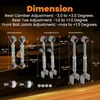 Adjustable Control Camber Arms Toe Kit w/Ball Joints for Produktbild-Vorschau 7