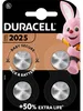 4 DURACELL Knopfzellen CR 2025 3,0 V Produktbild-Vorschau 1