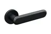 A black door handle on a white background. Produktbild-Vorschau