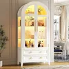 Vetrina espositiva con illuminazione a LED, altezza 180 cm, Anteprima dell’immagine prodotto 2