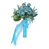 Hochzeit Bouquet,Hochzeit Brautstrauß,Künstliche Produktbild-Vorschau 5