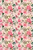 MuchoWow® Poster Blumen - Rosa - Muster 120x180 cm - Produktbild-Vorschau 1