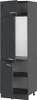 Szafka na lodówkę Vicco R-Line Czarny beton 60 cm, Model Podgląd zdjęcia produktu 4