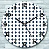 Wanduhr aus Glas Rund fi 30 Regelmäßige Formen Quarz Deko Produktbild-Vorschau 1