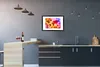 MuchoWow® MuchoWow® Gerahmtes Poster Weltkarte - Farbe - Produktbild-Vorschau 1