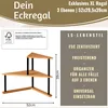 LS-LebenStil Küchenregal Eckregal Holz Metall 52cm Produktbild-Vorschau 2