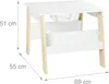 Relaxdays Kindersitzgruppe, Kindertisch mit 2 Stühlen, mit Produktbild-Vorschau 4