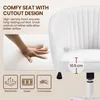Yaheetech Krzesło do makijażu Krzesło biurowe z boucle, Podgląd zdjęcia produktu 8