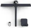 GÜTEWERK Duschabzieher Set mit Halterung - schwarz 28 cm Produktbild-Vorschau 1