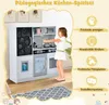 Kinderküche Holz mit Zubehör, Kinderspielküche Holzküche Produktbild-Vorschau 6
