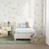 vidaXL Kinderbettgestell mit Kopfteil Creme 70 x 140 cm Produktbild-Vorschau 3