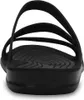 A close-up back view of a black sandal. Anteprima dell’immagine prodotto