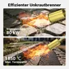 Wiltec Unkrautbrenner bis 1850°C Gasbrenner mit 80kW, Produktbild-Vorschau 4