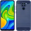 Silikon Hülle Bumper Carbon für XIAOMI REDMI NOTE 9 Case Produktbild-Vorschau 1