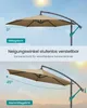 SONGMICS slunečník Ø 300 cm ochrana proti slunci UPF 50+ Náhled obrázku produktu 3