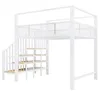 Flieks Etagenbett 140x200cm mit Treppe und Ablagen, Produktbild-Vorschau 6