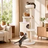 COSTWAY Katzenbaum 150cm, tiragraffi con 6 livelli, 2 Anteprima dell’immagine prodotto 2