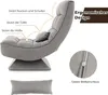 Fauteuil de sol COSTWAY pivotant à 360°, chaise de sol avec Voir les images du produit 5