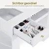 Nagelfrisiertisch mit 4 Schubladen, Regal, 2 Ablagen & Produktbild-Vorschau 7